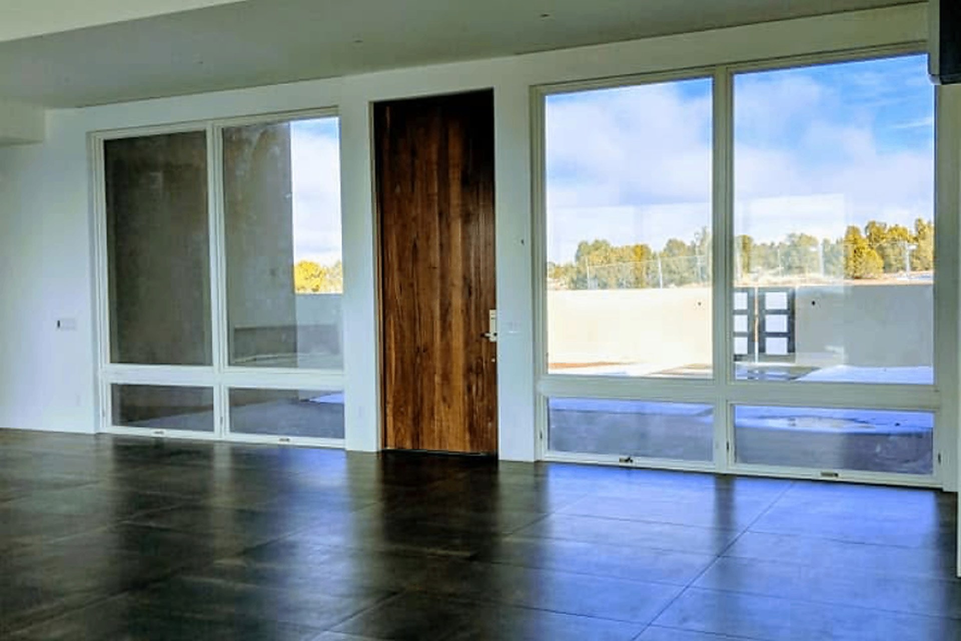 Modern interior with quality flooring installation